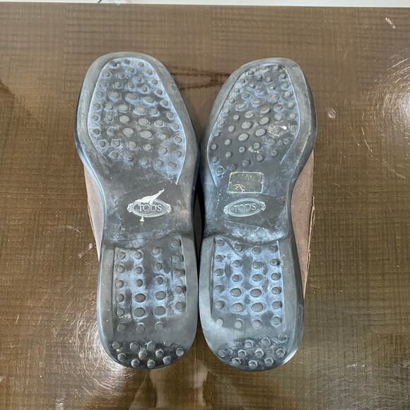 Tod's Leather Tassel Driver Loafers Women's 35.5 US 5 - Picture 7 of 10